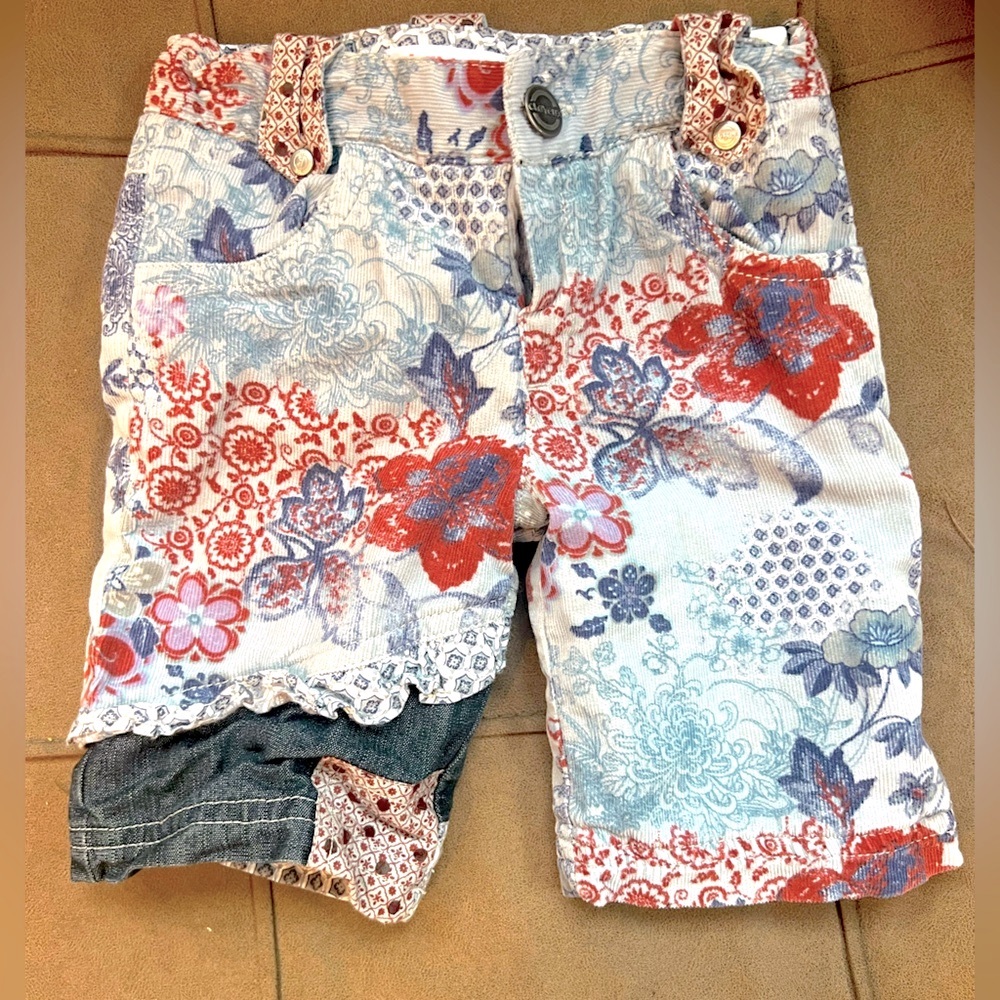 Funky jean girl’s shorts